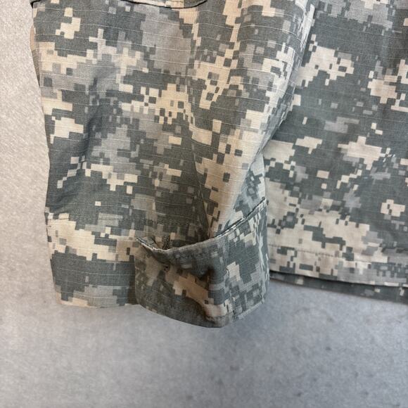 US Army Digital Camo ACU Jacket Medium Regular Coat Army Combat Uniform - Picture 4 of 8